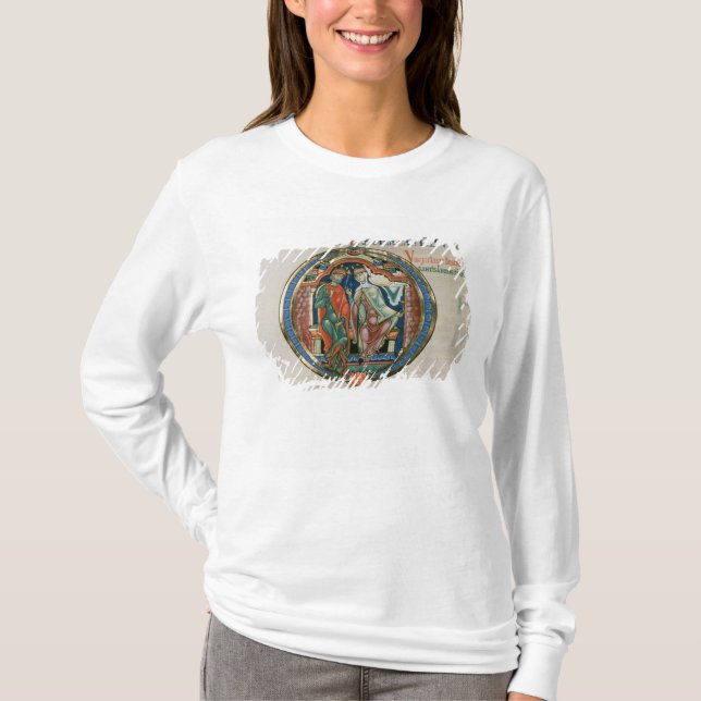 Initial letter 'O' Osculatur me - Let me kiss T-Shirt (Front)
