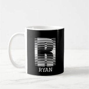 INITIAL LETTER R - ALPHABET NAME R COFFEE MUG