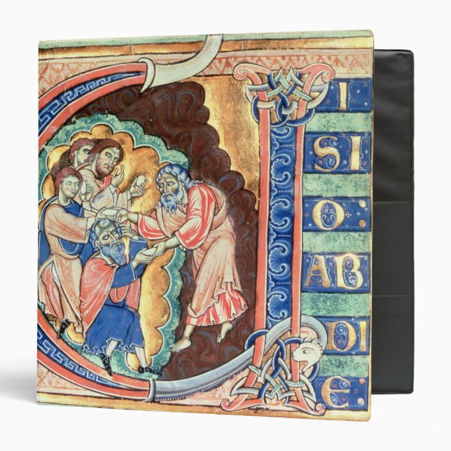 Initial Letter 'V'  Visio Abdie 3 Ring Binder (Front/Inside)