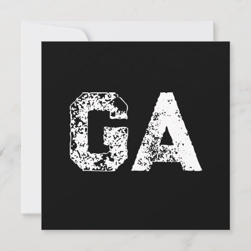 Initial Letters Monogram Black White Plain Simple