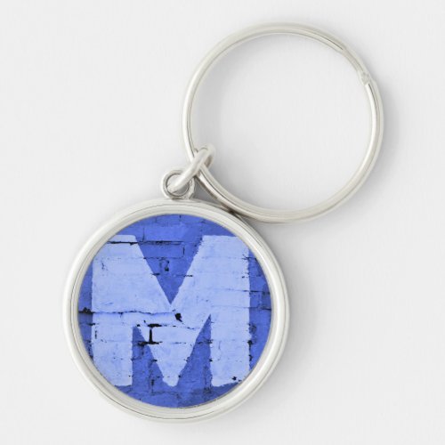 Initial M Keychain