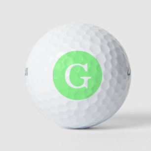 Initial Monogram Golf Balls