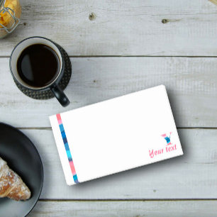Initial monogram Y coral blue gradient Notes