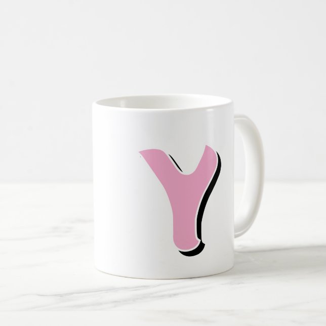 Initial Mug (Front Right)