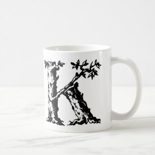Initial Mug - Letter 'K'