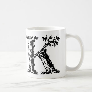 Initial Mug - Letter 'K'