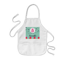 Initial & Name Personalized Cupcakes Kids Apron