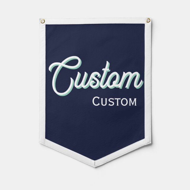 Initial Navy Pennant (Front)