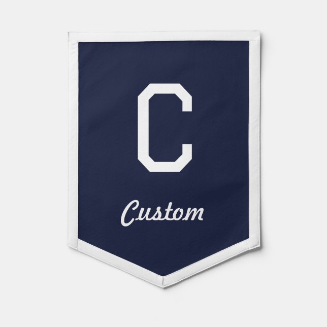 Initial Navy Pennant (Front)