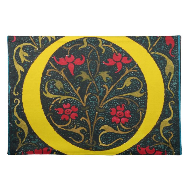 INITIAL O, 1520. PLACEMAT (Front)