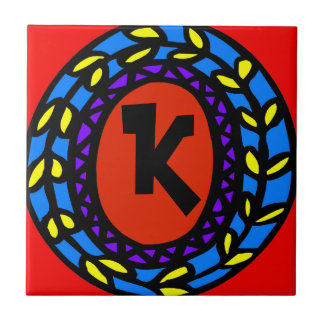 Initial, Personalize, Add text Tile