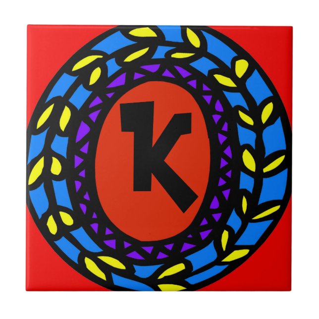 Initial, Personalize, Add text Tile (Front)