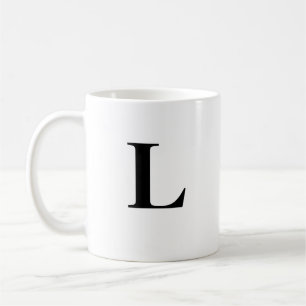 Initial & Personalized Name Coffee Mug