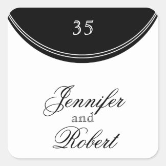Initial Reaction Monogram Envelope Seal
