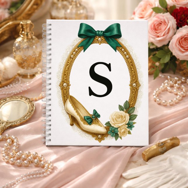 Initial S Stylish Elegant Regency Notebook (Creator Uploaded)
