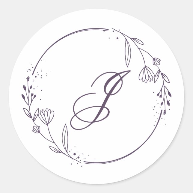 Initial Sticker (Front)