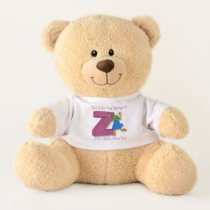 Initial Teddy Bear