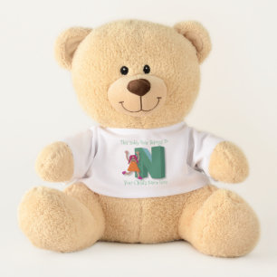 Initial Teddy Bear