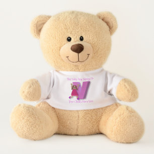 Initial Teddy Bear