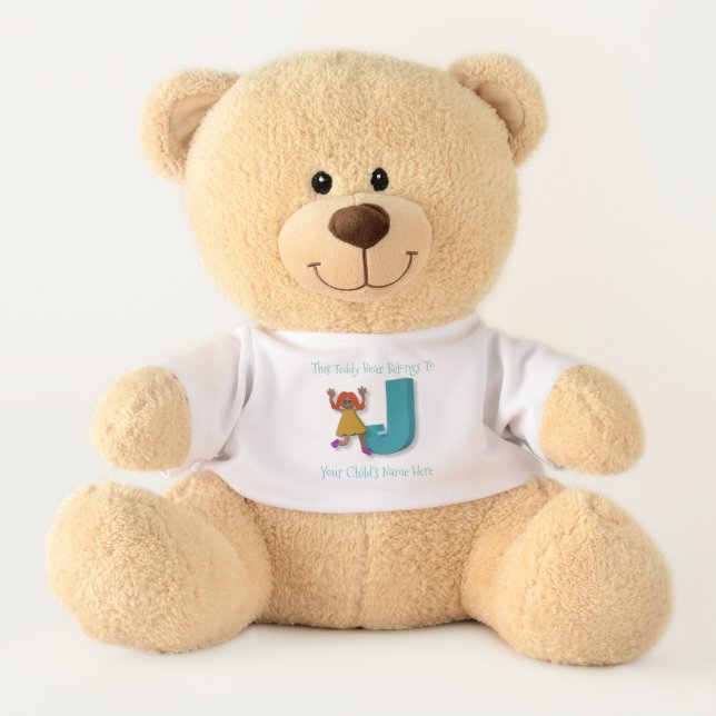 Initial Teddy Bear (Front)