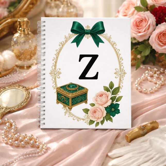 Initial Z Keepsake Gift Regency Elegant Notebook (Creator Uploaded)
