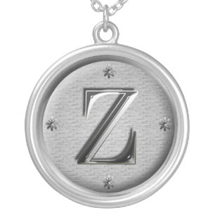 initial Z necklace