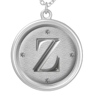 initial Z necklace