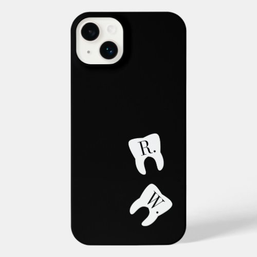 Initialed Teeth Dentistry Symbol Custom iPhone 14 Plus Case