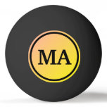 Initials Gradient Ping Pong Ball Initials Gradient Ping Pong Ball