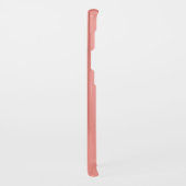 Initials Monogram | Coral Uncommon Samsung Galaxy Case (Back/Left)