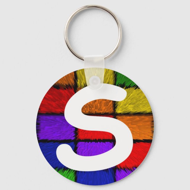 INITIALS - S KEYCHAIN (Front)