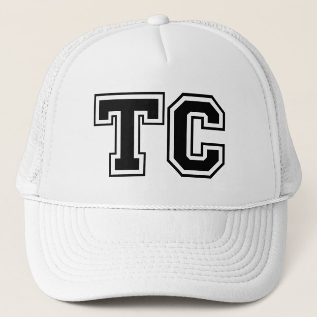 Initials 'TC' Monogram (Front)