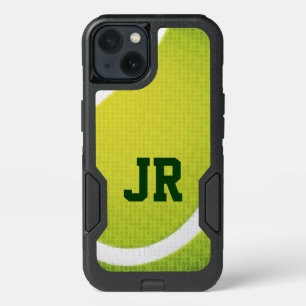 Initials Tennis Typo Text iPhone 13 Case