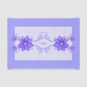 Initials Tissue Paper