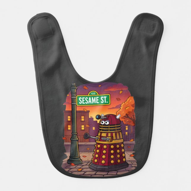 INITIATING NEIGHBORHOOD SCAN BABY BIB (Front)