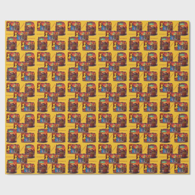 INITIATING NEIGHBORHOOD SCAN WRAPPING PAPER (Flat)