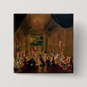 Initiation ceremony in a Viennese Masonic Button