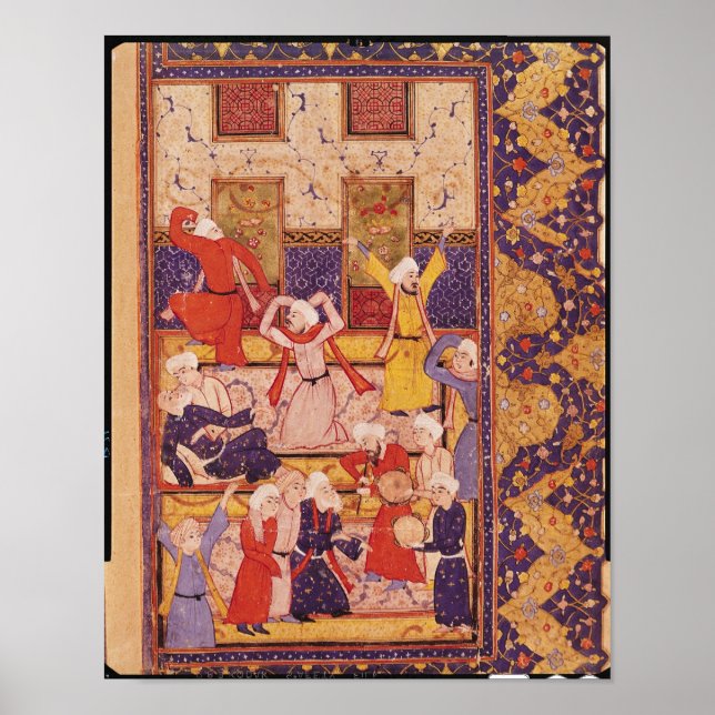 Initiation dance, from a book of poems poster (Front)