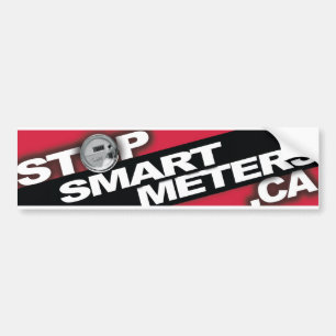 Initiative to Stop Smart Meters v2 Bumper Sticker