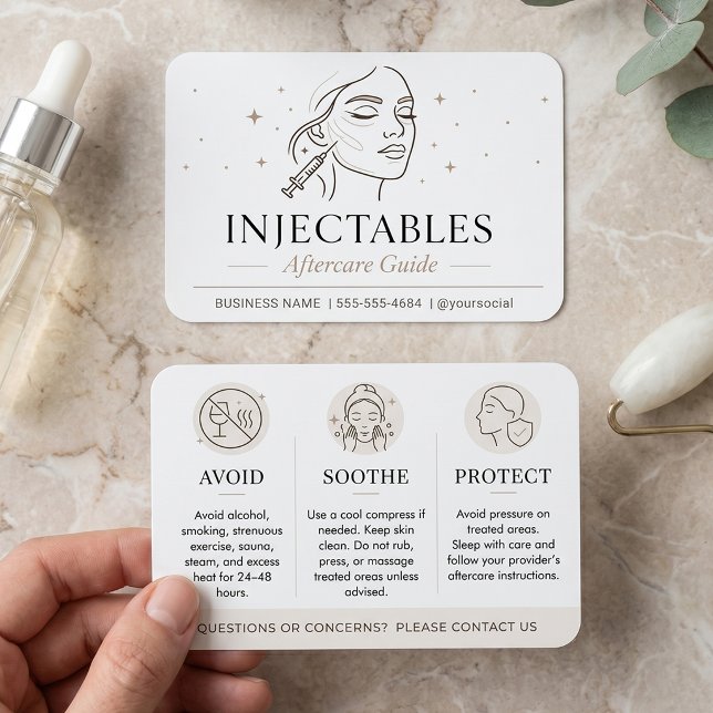  Injectables Aftercare Guide for Med Spa Aesthetic (Creator Uploaded)