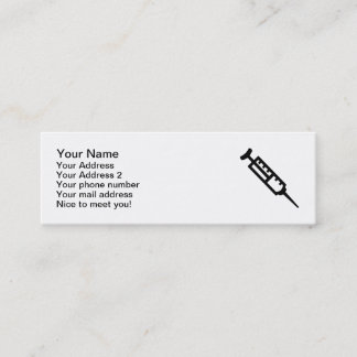 Injection Doctor Mini Business Card