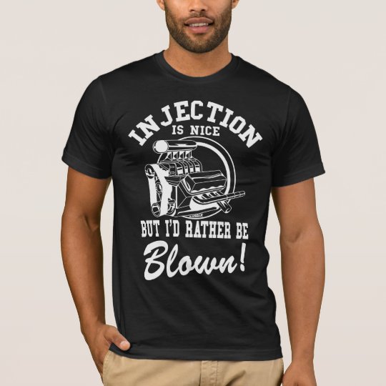 injection print t shirt