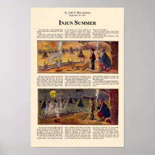 INJUN SUMMER (Lots of Sizes). Poster