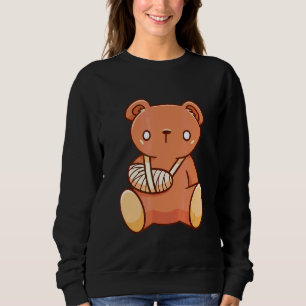 Injured Teddy Bear Sweatshirt