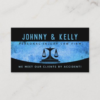 Injury Lawyer Slogans Business Cards by MsRenny at Zazzle