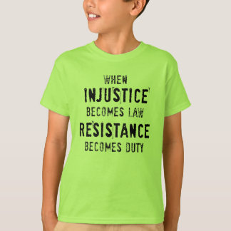 Injustice and Duty Tee, for kids T-Shirt