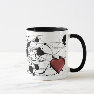 Ink And Heart Mug