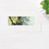 ink and paper collage bookmark (Desk)