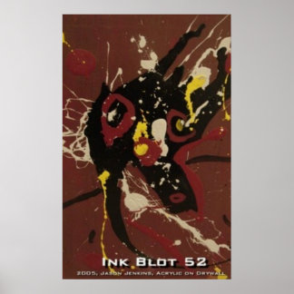 INK BLOT 52 POSTER