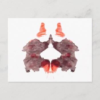 Ink Blot Card #2 by CMYK_Designs at Zazzle